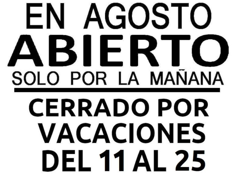 Vacaciones 2024